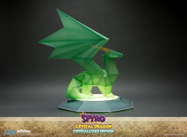 First 4 Figures Spyro Crystal Dragon statueta Crystallized