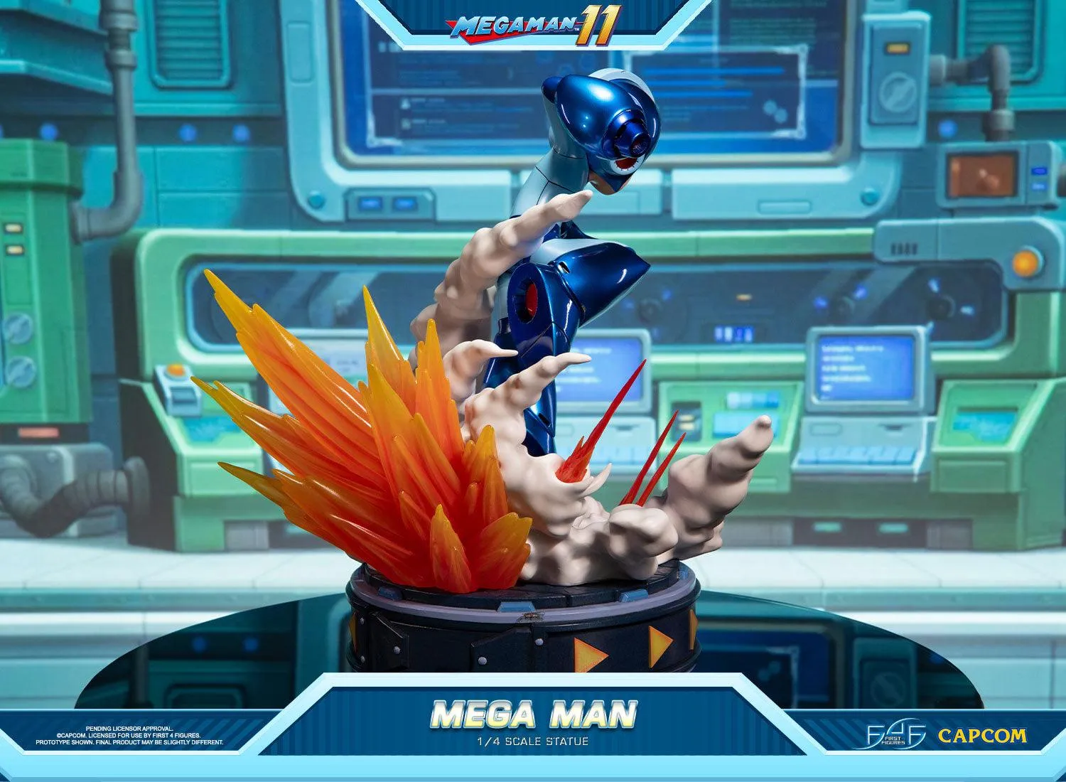 First 4 Figures Mega Man 11 statuetă Standard rășină 41cm