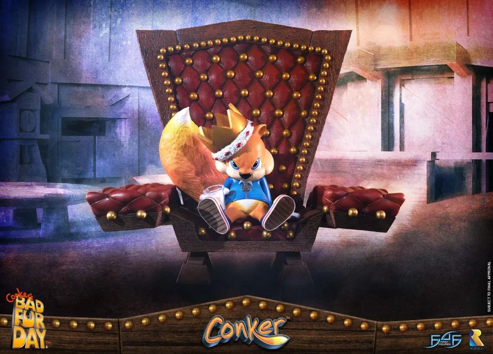 First 4 Figures Conker Bad Fur Day Conker statuetă standard