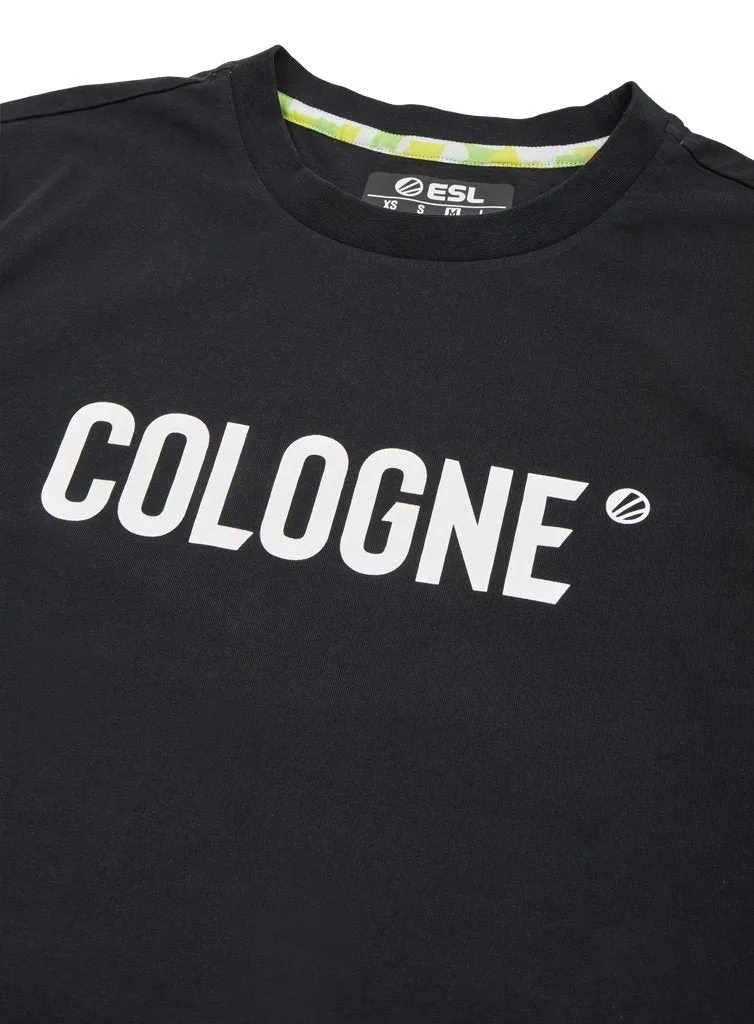 ESL Local Hero Cologne tricou Negru bumbac