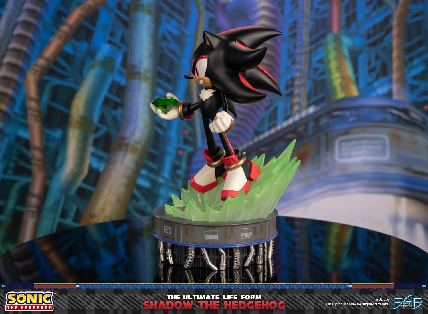 First 4 Figures Sonic Shadow statuetă rășină 32 cm smarald