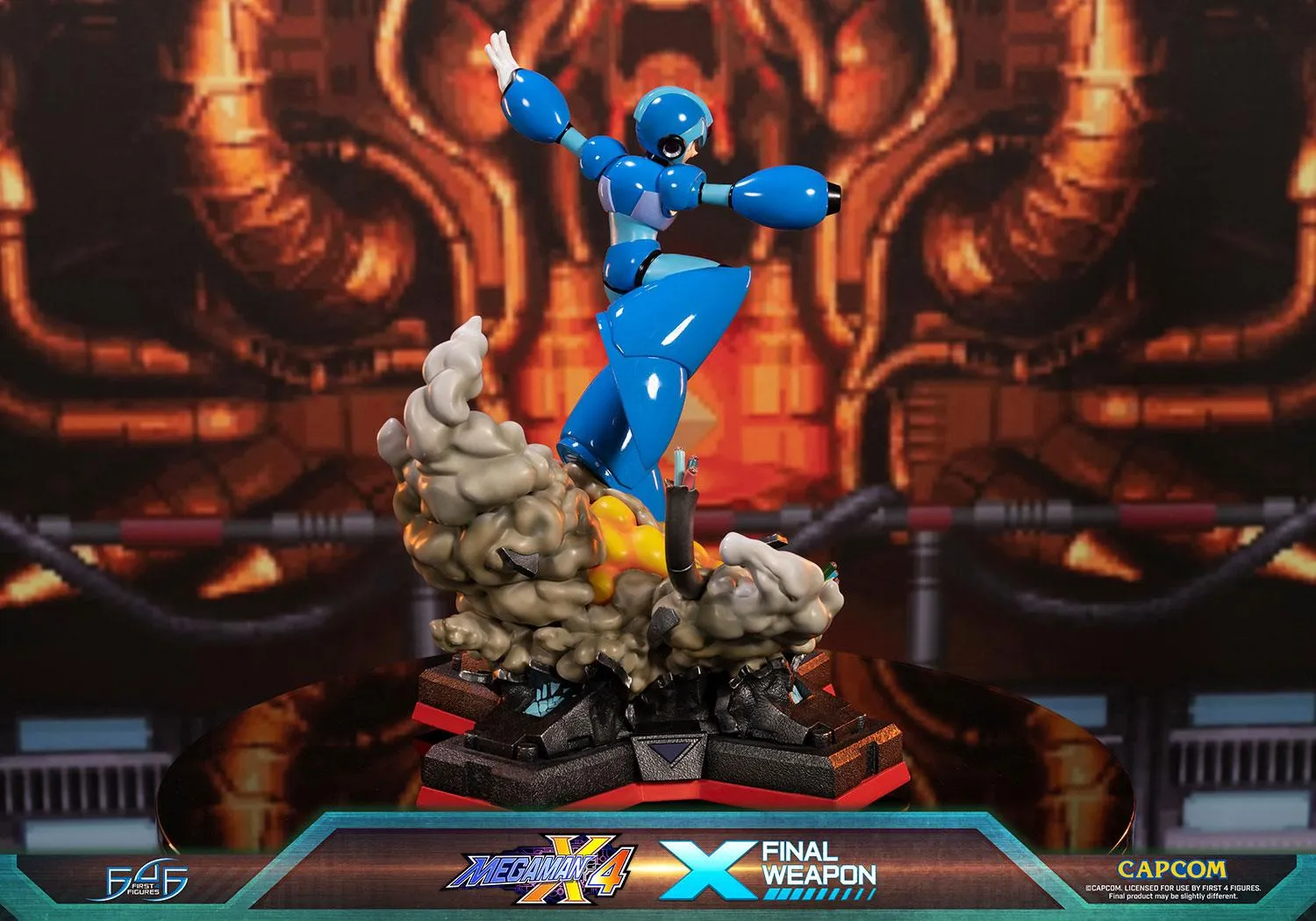 First 4 Figures Mega Man X4 X Final Weapon statuetă 45 cm