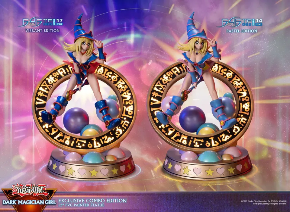 First 4 Figures Yu-Gi-Oh Magician Girl statueta PVC Combo 2buc