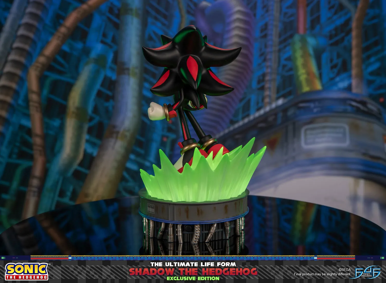 First 4 Figures Sonic Shadow statueta exclusiva 32cm LED