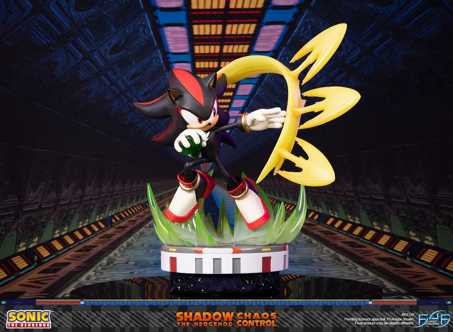 First 4 Figures Sonic Shadow Chaos Control statueta Standard