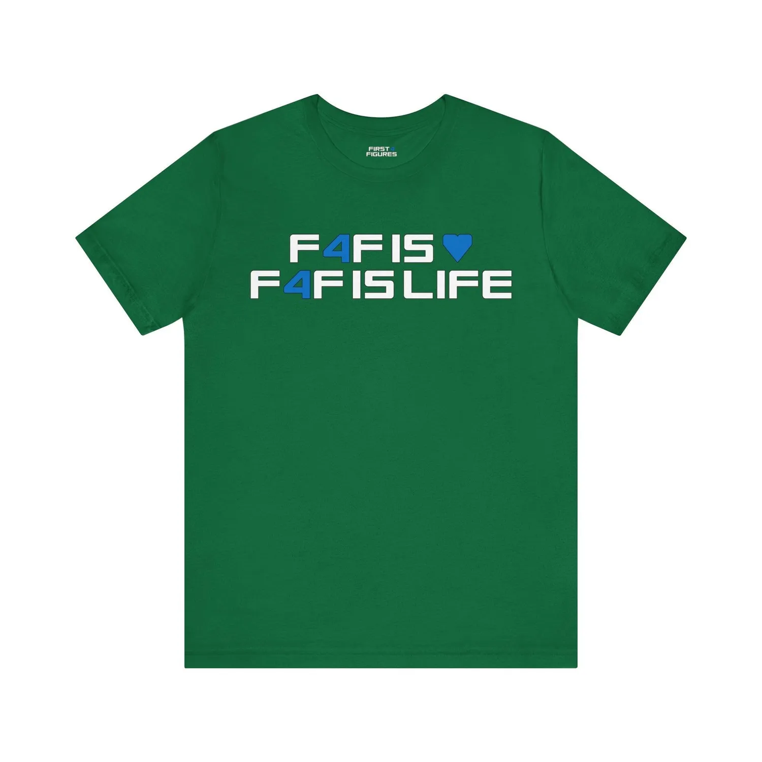 First 4 Figures F4F is Life tricou bumbac unisex