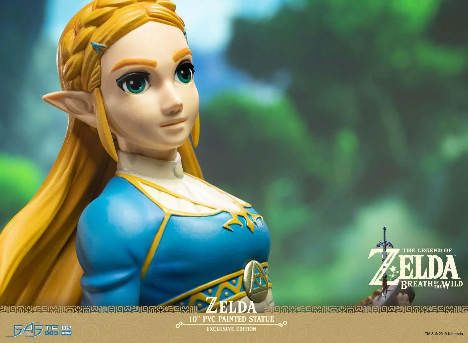 First 4 Figures Zelda Breath Wild Zelda Exclusive statuetă PVC LED