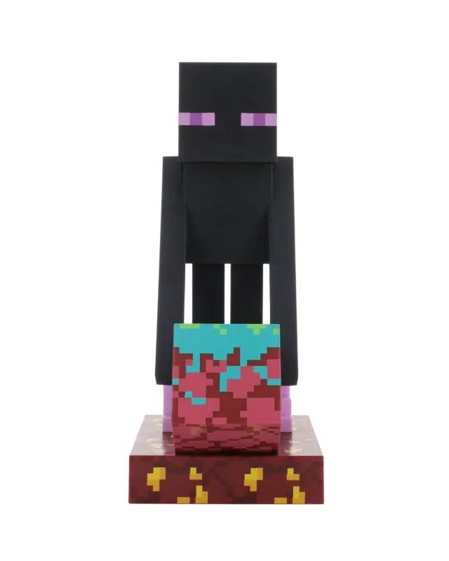 Exquisite Gaming Cable Guys Enderman Nether suport Minecraft