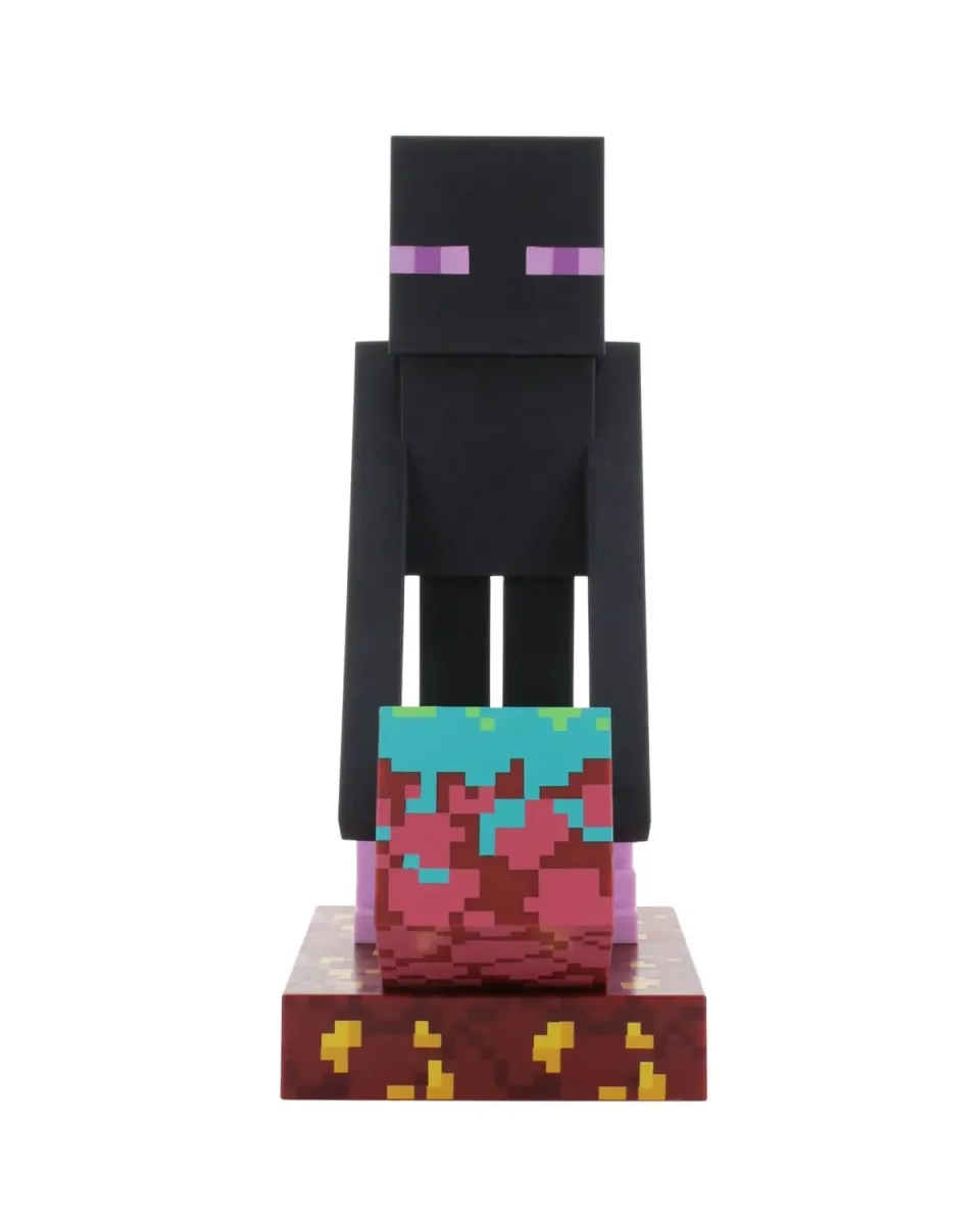 Exquisite Gaming Cable Guys Enderman Nether suport Minecraft