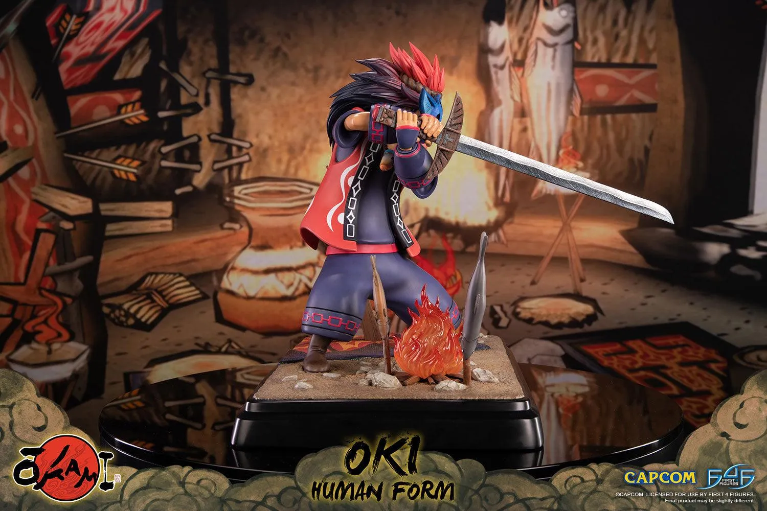 First 4 Figures Okami Oki Human Form statuetă rășină 38cm