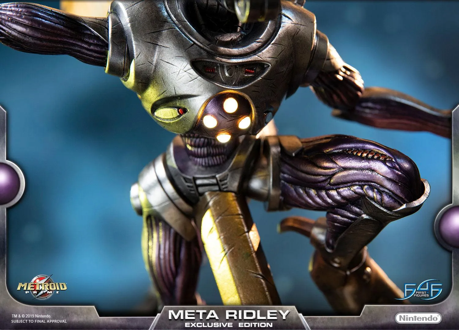 First 4 Figures Metroid Prime Meta Ridley statuetă Exclusive