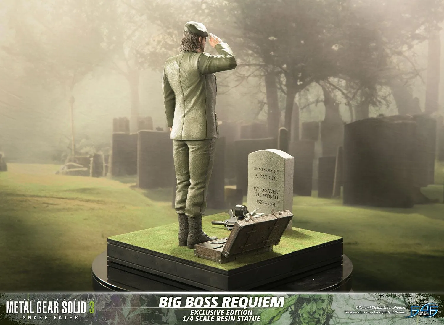 First 4 Figures Big Boss Requiem statueta rasina exclusiva