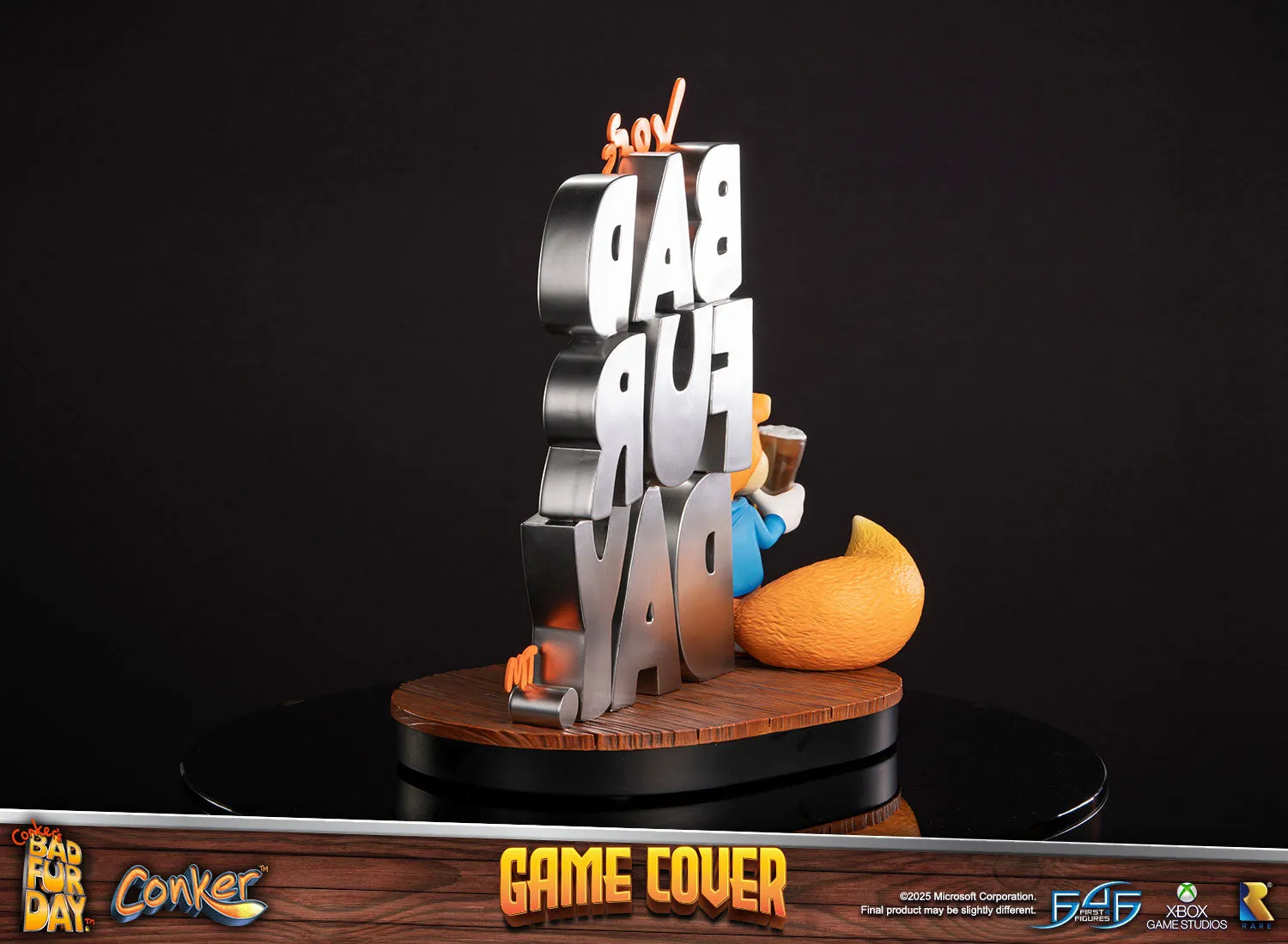 First 4 Figures Conker Game Cover statuetă rășină 44,5 cm