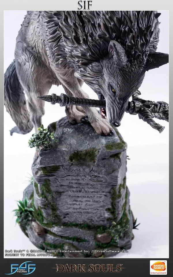 First 4 Figures Dark Souls Sif Great Grey Wolf statueta rasina 63 cm