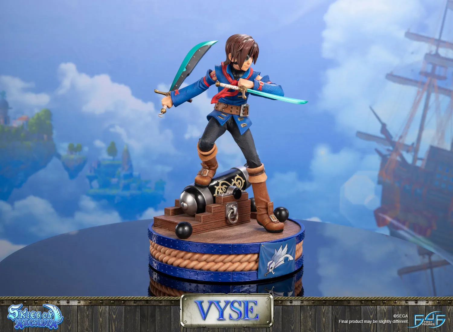 First 4 Figures Skies of Arcadia Vyse statuetă rășină