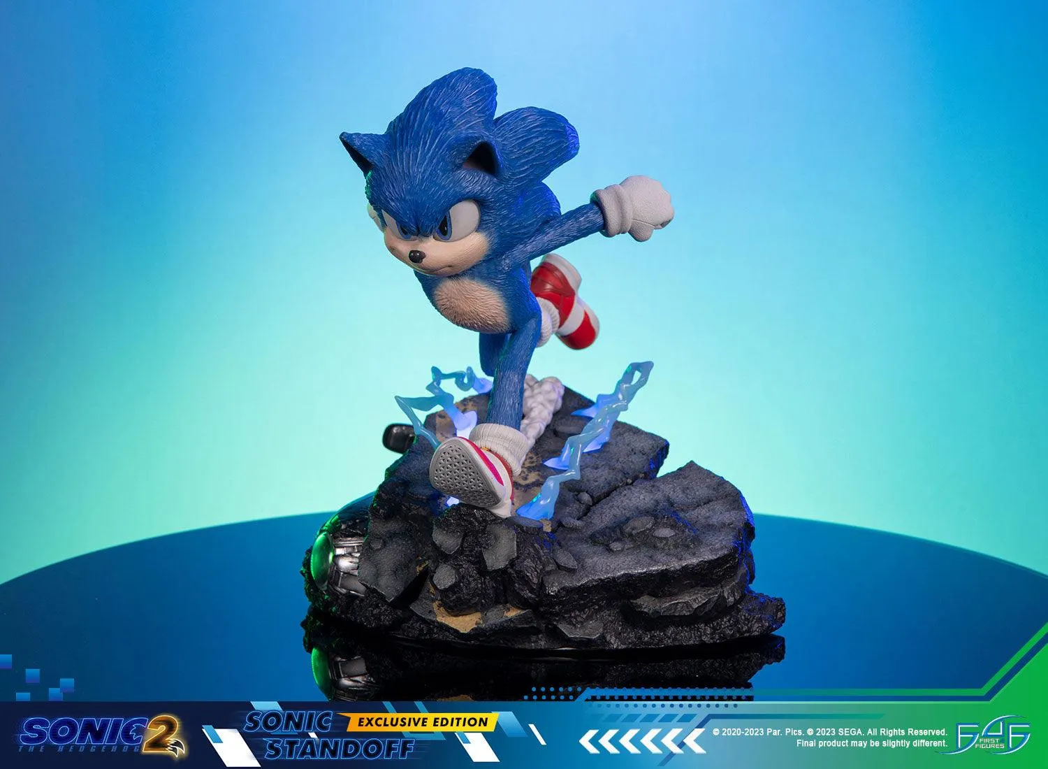 First 4 Figures Sonic Standoff Exclusive statuetă rășină