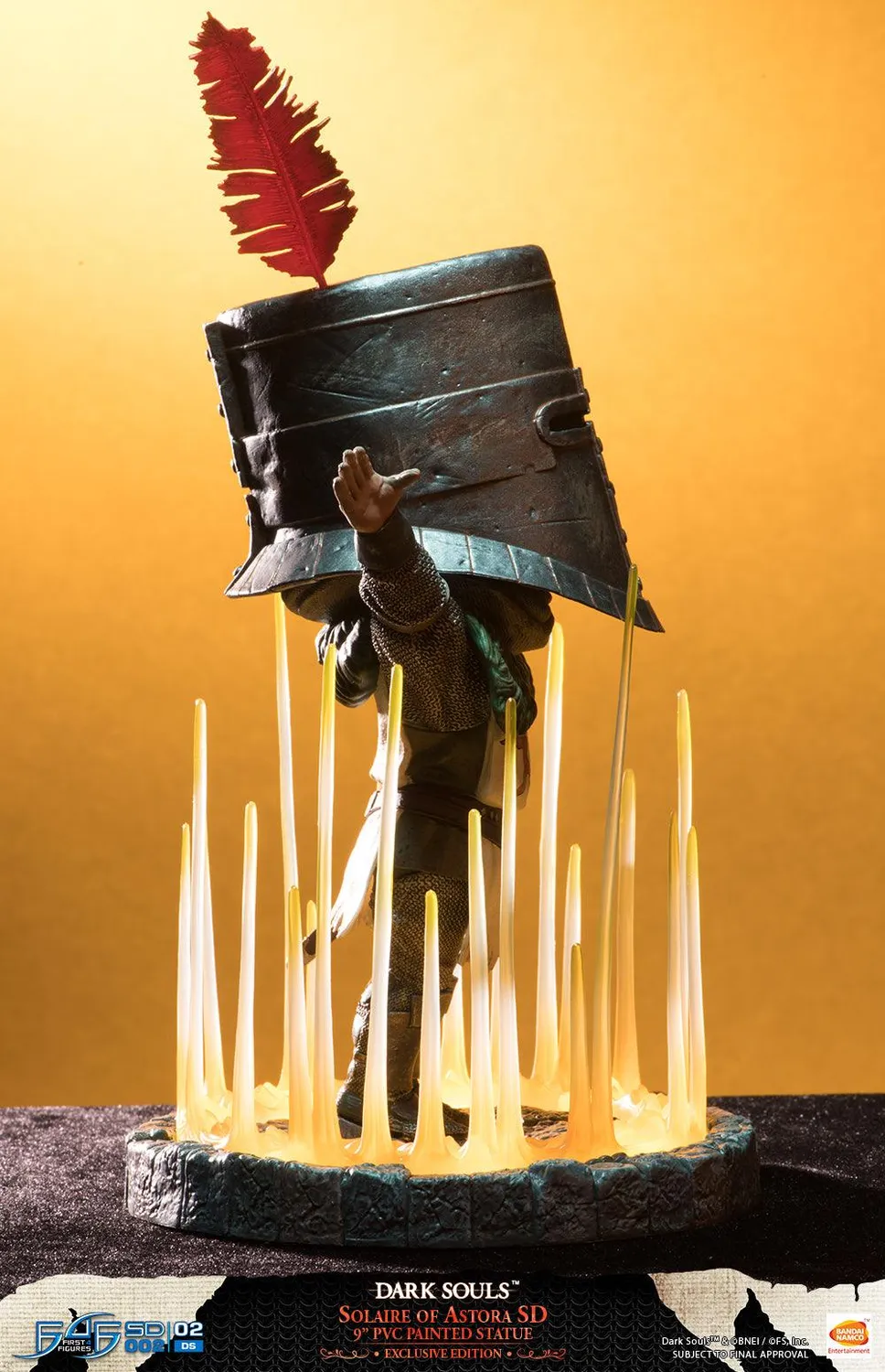 First 4 Figures Dark Souls Solaire SD statuetă Exclusive LED 23 cm
