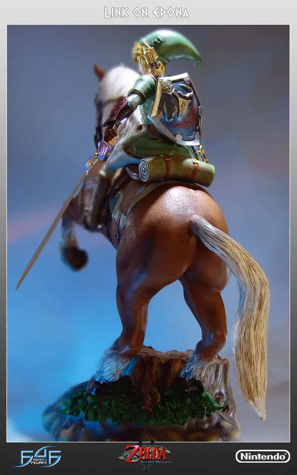 First 4 Figures Zelda Link on Epona statueta Master Arts
