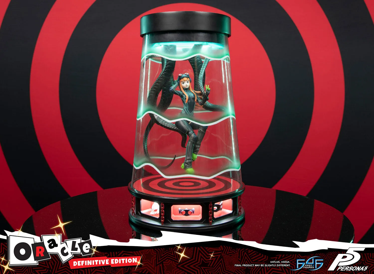 First 4 Figures Persona 5 Oracle statuetă Definitive Edition LED