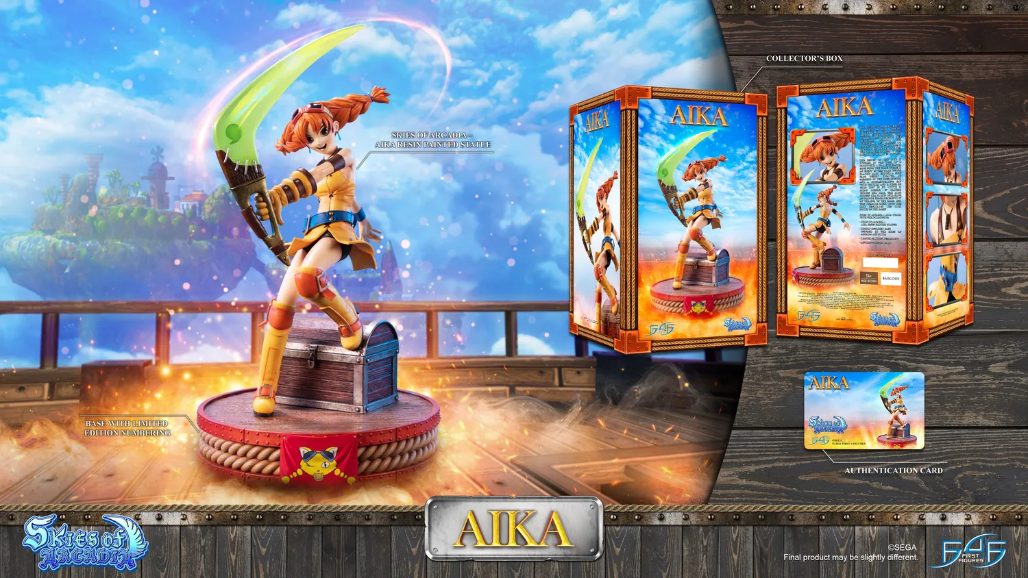 First 4 Figures Aika Standard statueta Skies of Arcadia
