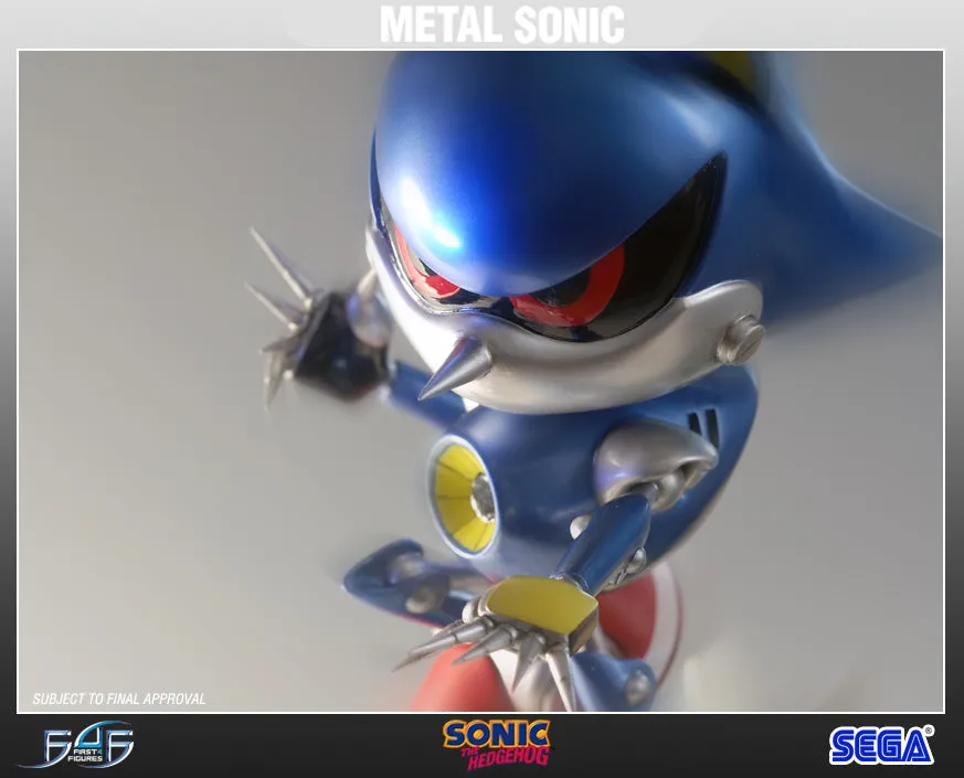 First 4 Figures Metal Sonic statueta Classic rasina