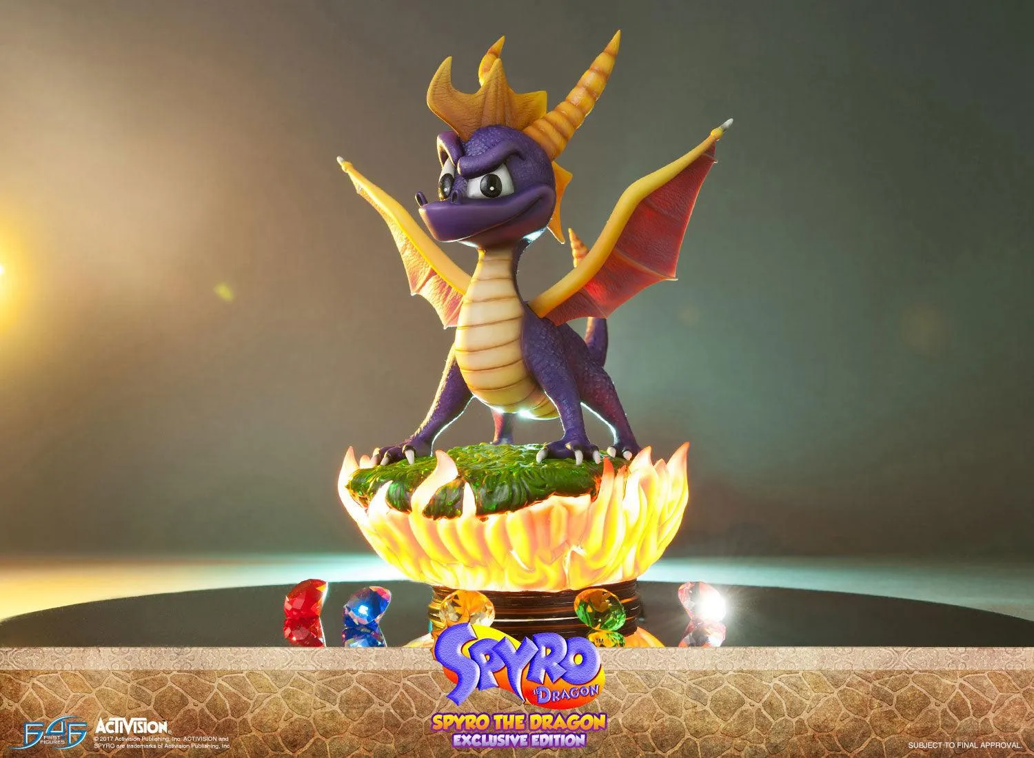 First 4 Figures Spyro Exclusive statueta dragon mov rasina