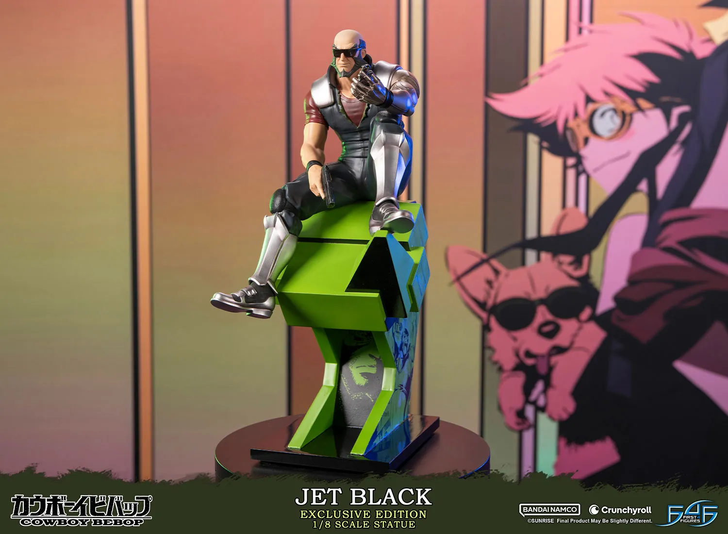 First 4 Figures Cowboy Bebop Jet Black statuetă 1/8 Exclusive