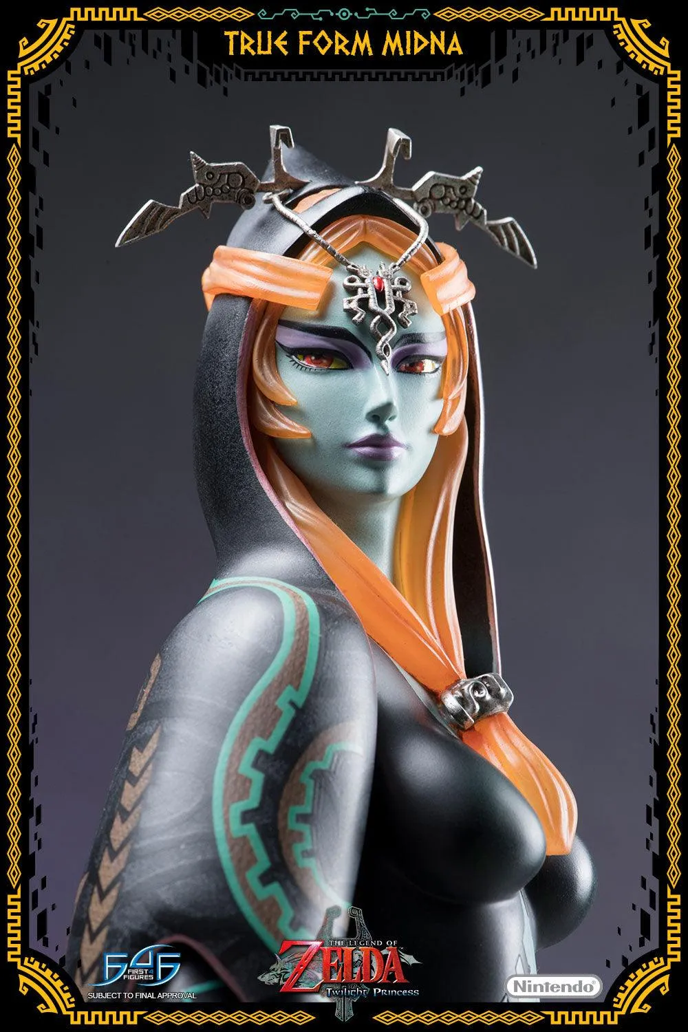 First 4 Figures Zelda True Form Midna statuetă Regular fosforescent