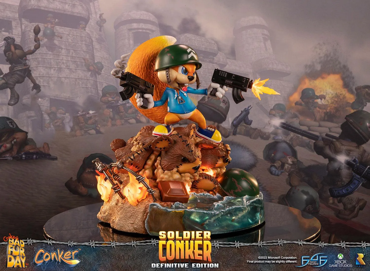 First 4 Figures Conker statueta Soldier Definitive LED