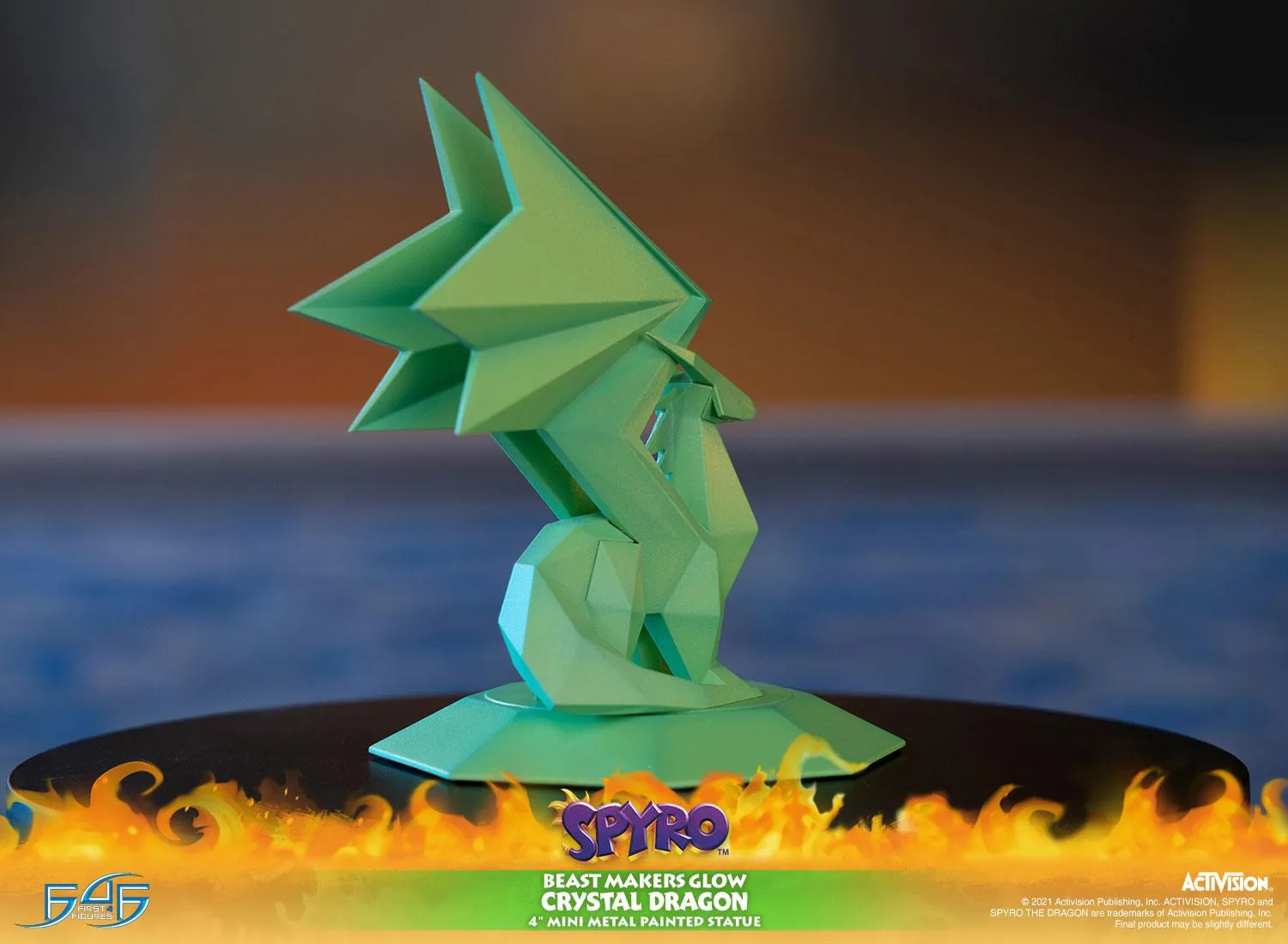 First 4 Figures Spyro Beast Makers statueta metal fosforescenta
