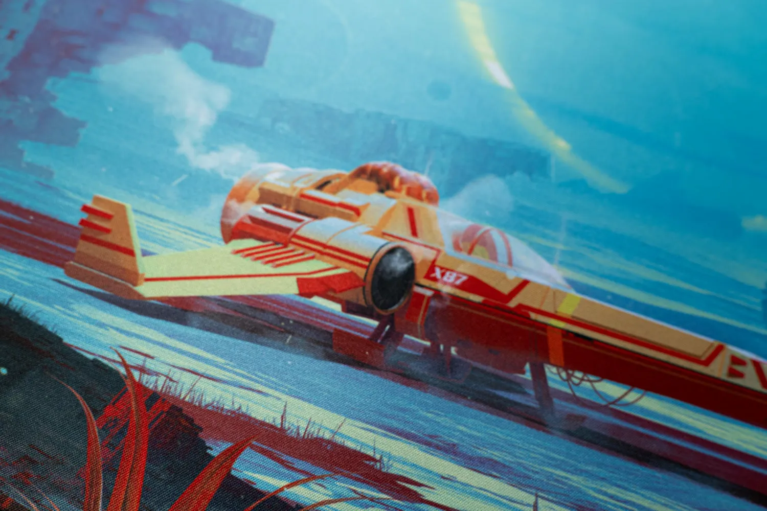 No Man's Sky Desk Mat covor birou gaming mare oficial