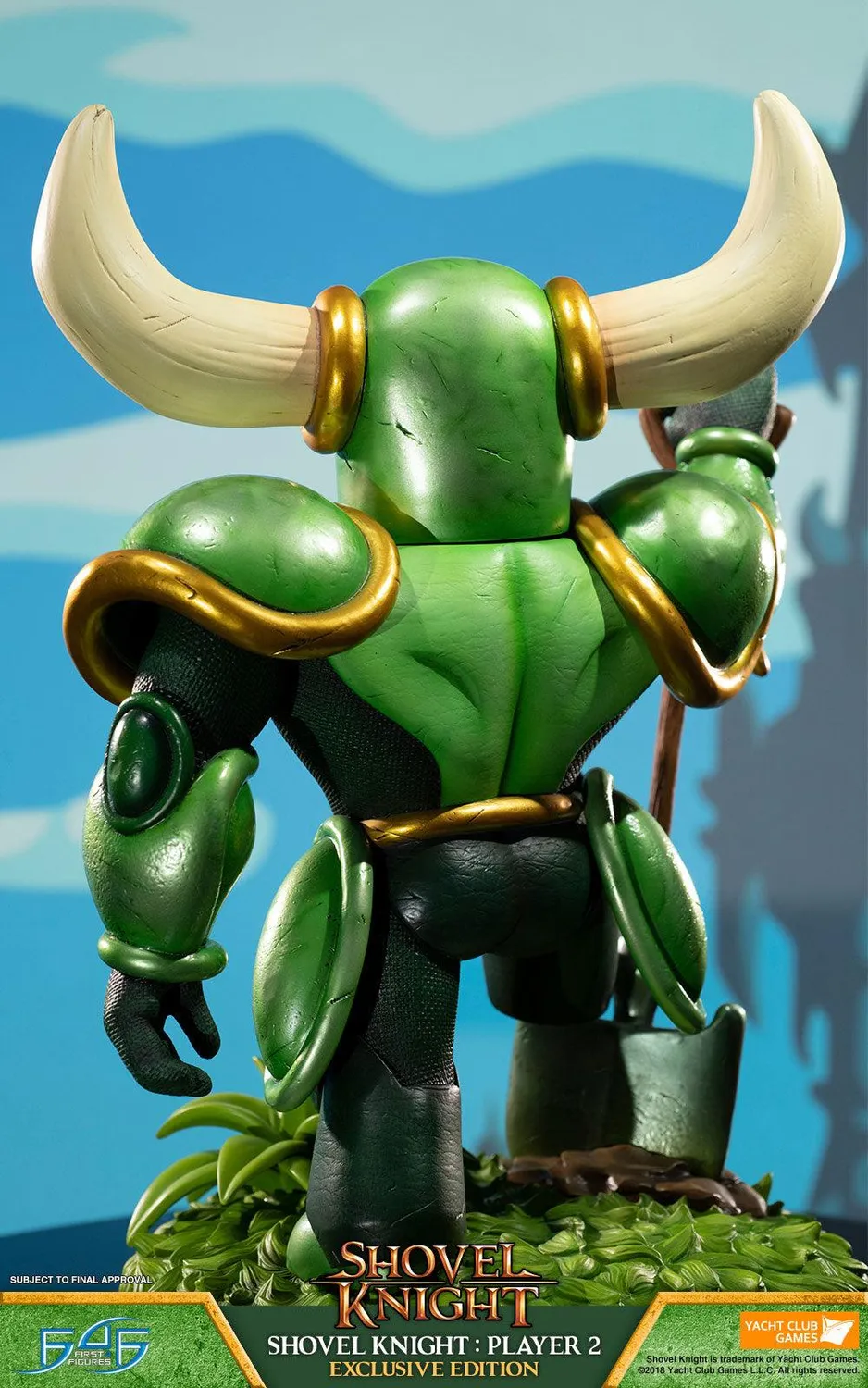 First 4 Figures Shovel Knight Player 2 statuie Exclusive Edition rasina