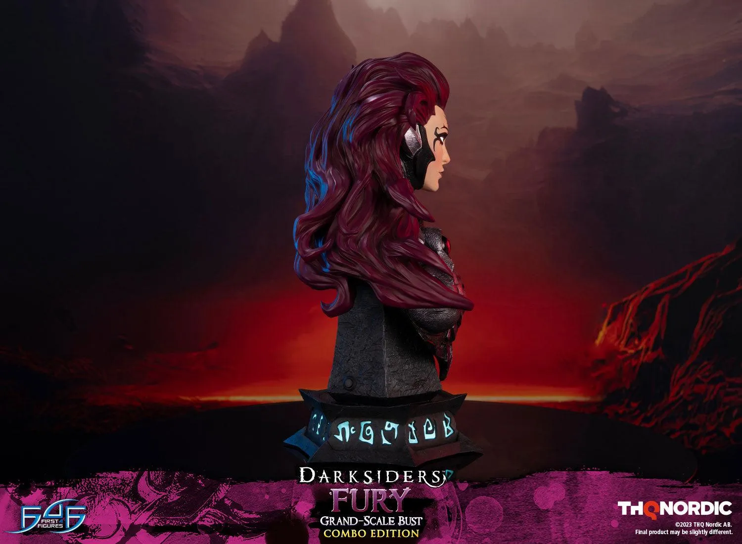 First 4 Figures Darksiders Fury bust Combo 39cm LED