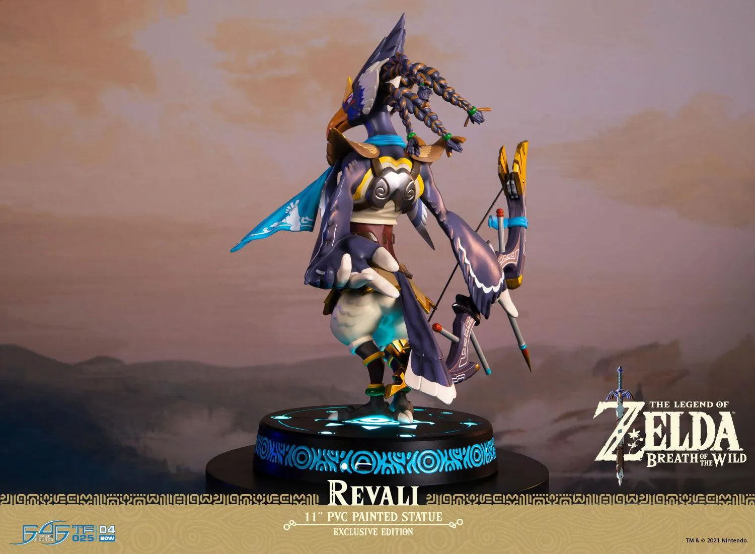 First 4 Figures Zelda Breath of the Wild Revali statuetă PVC Exclusive LED