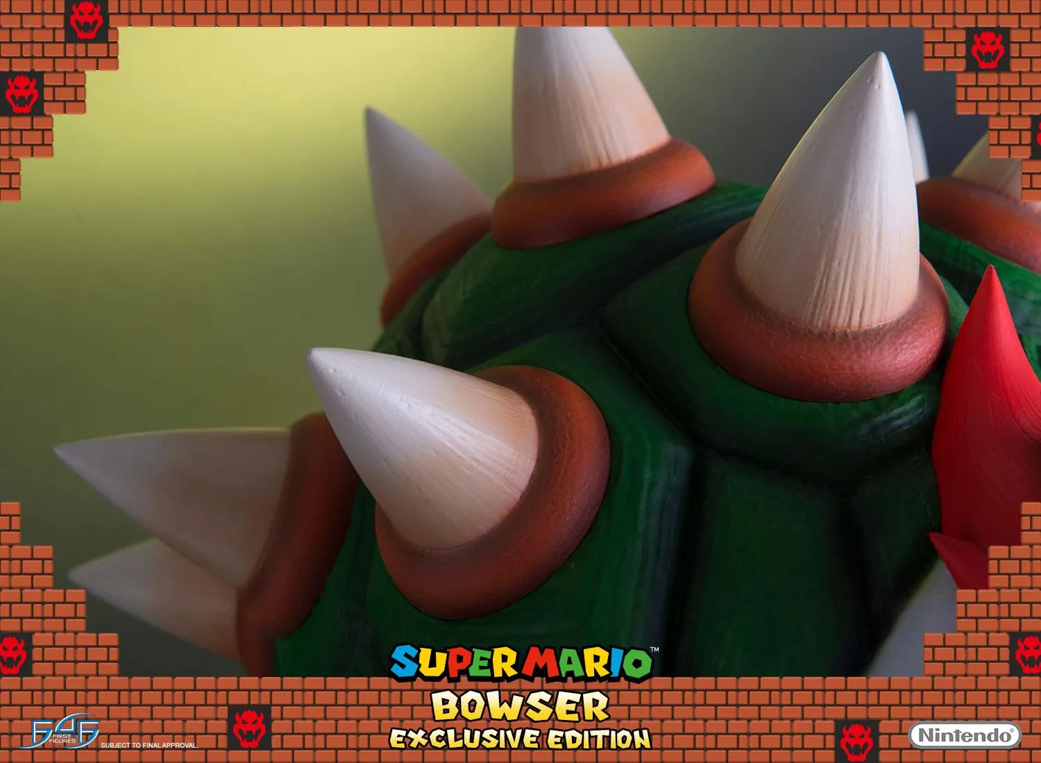 First 4 Figures Super Mario Bowser statueta Exclusive 49 cm