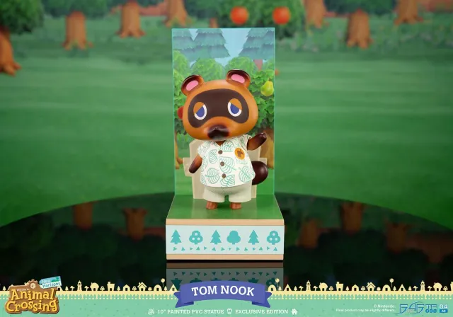 First 4 Figures Animal Crossing Tom Nook statueta Exclusive sunet
