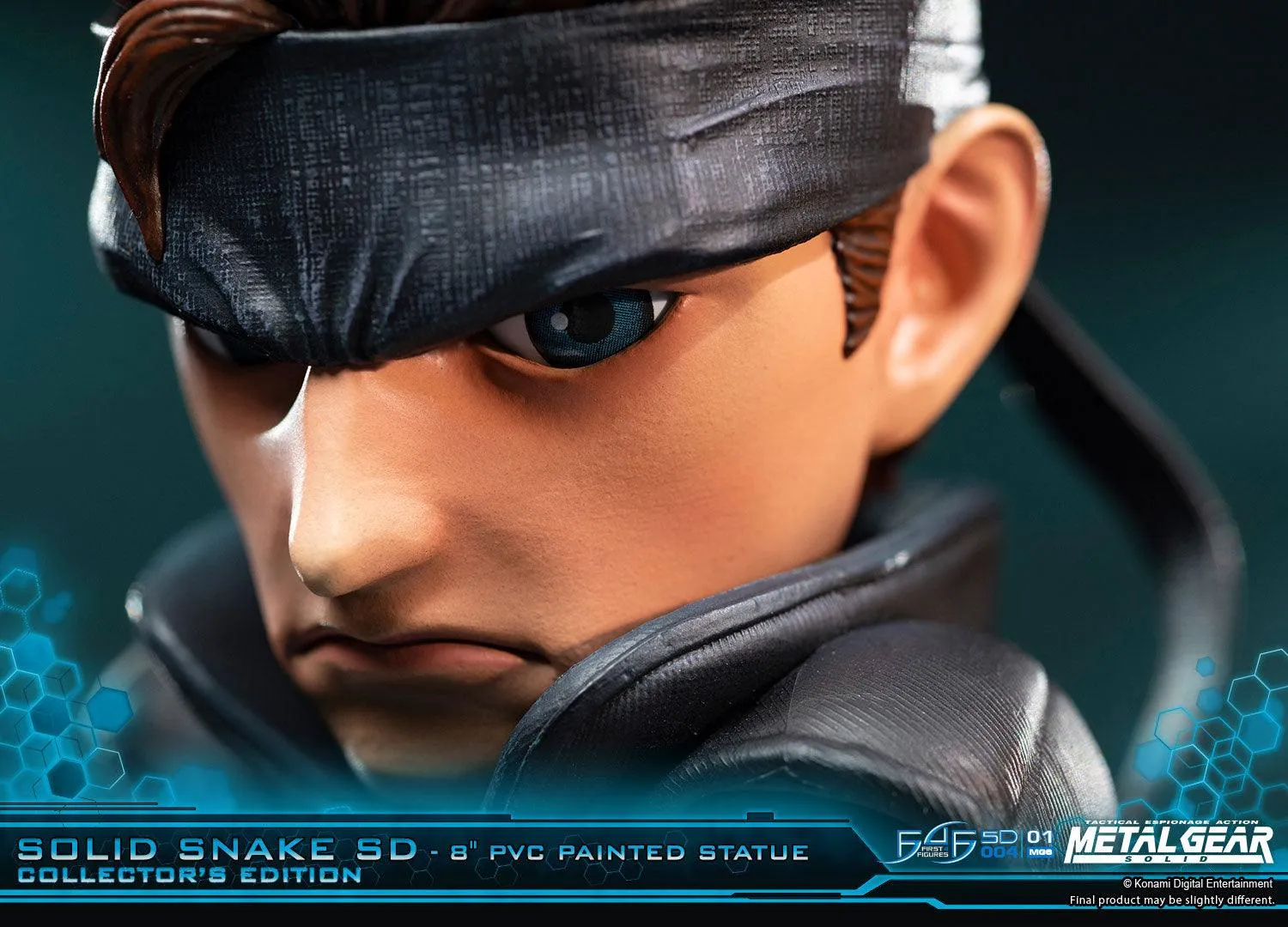 First 4 Figures Metal Gear Snake SD figurina 20cm