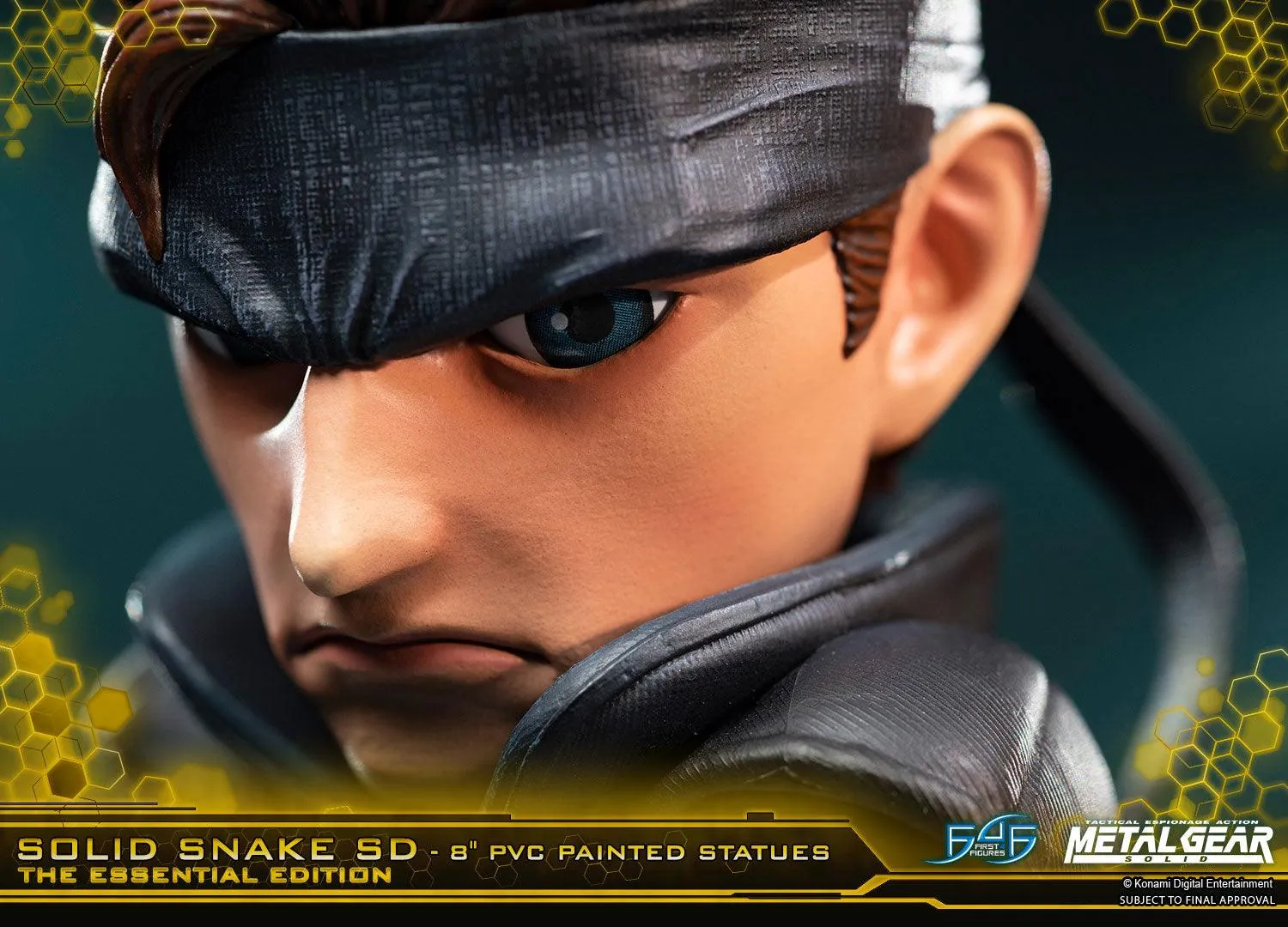 First 4 Figures Metal Gear Solid Snake SD Essential figurina