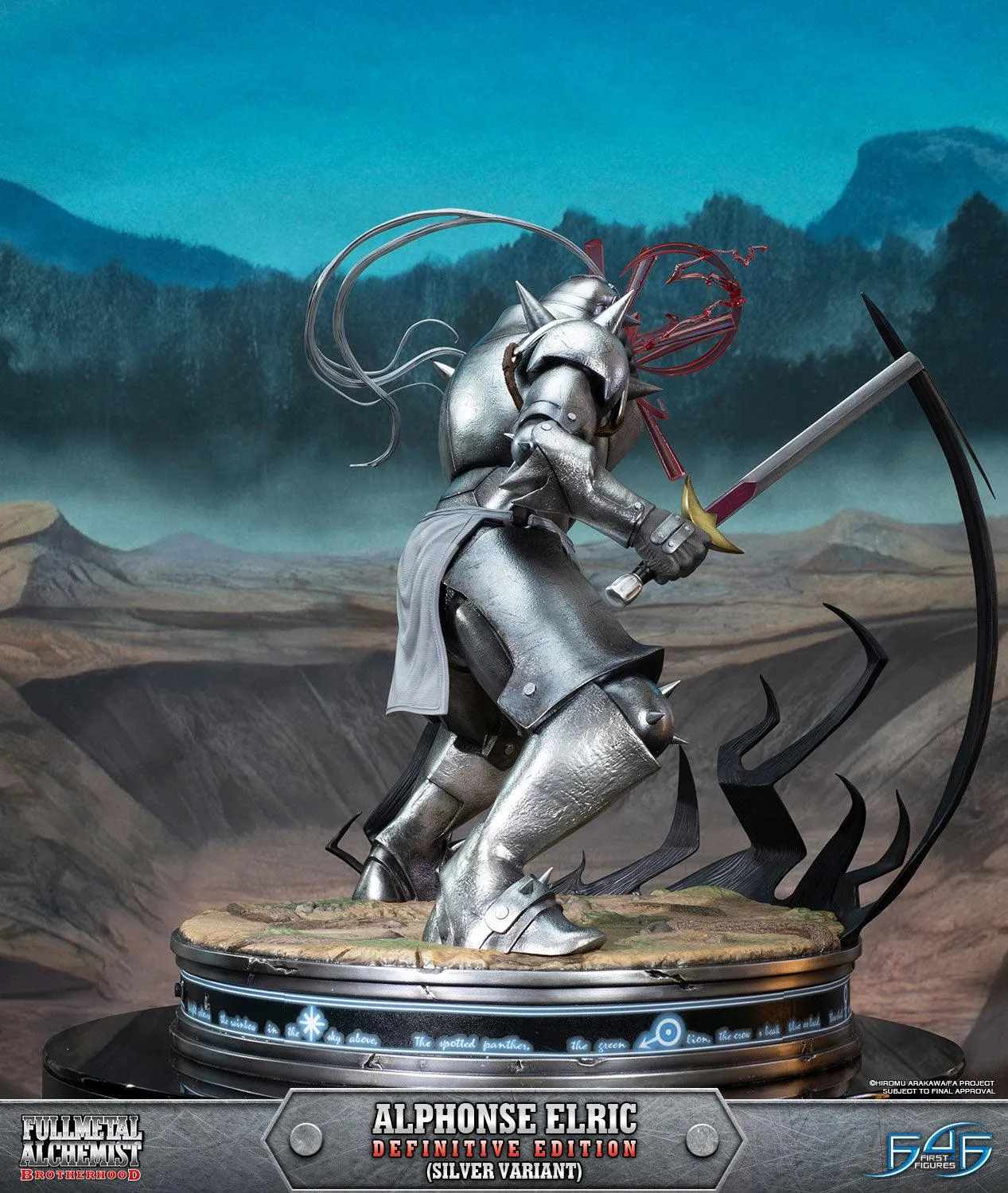 First 4 Figures Alphonse Elric Definitive Edition statuetă Silver