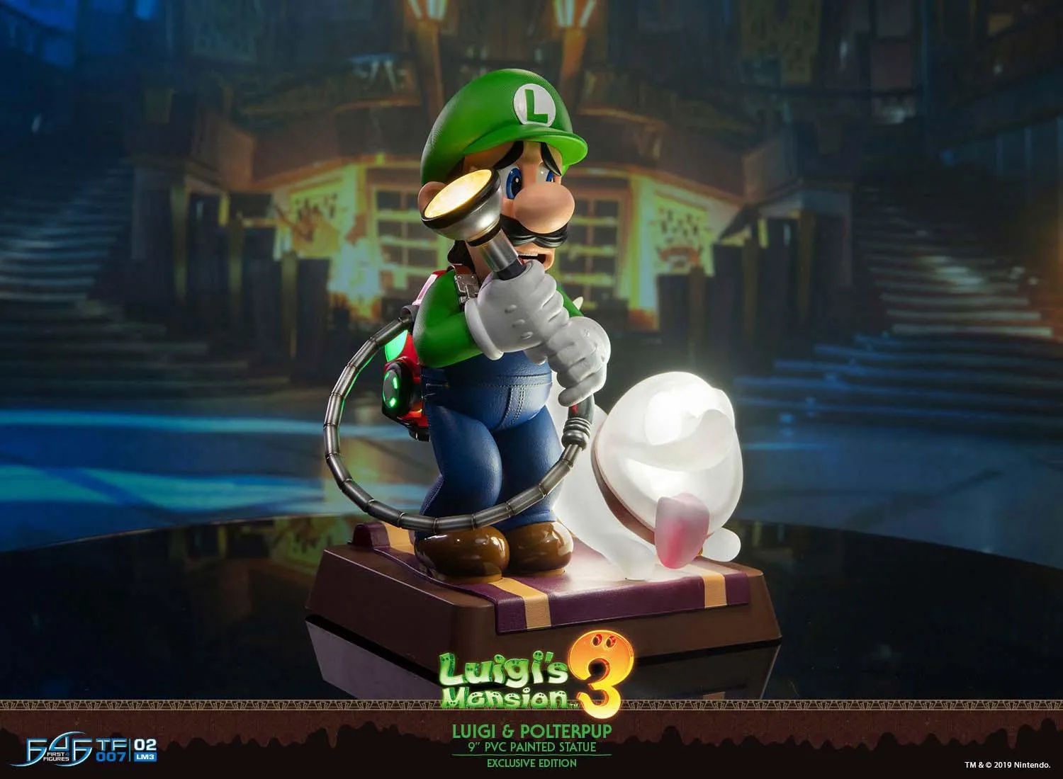 First 4 Figures Luigi Polterpup figurina Exclusive LED