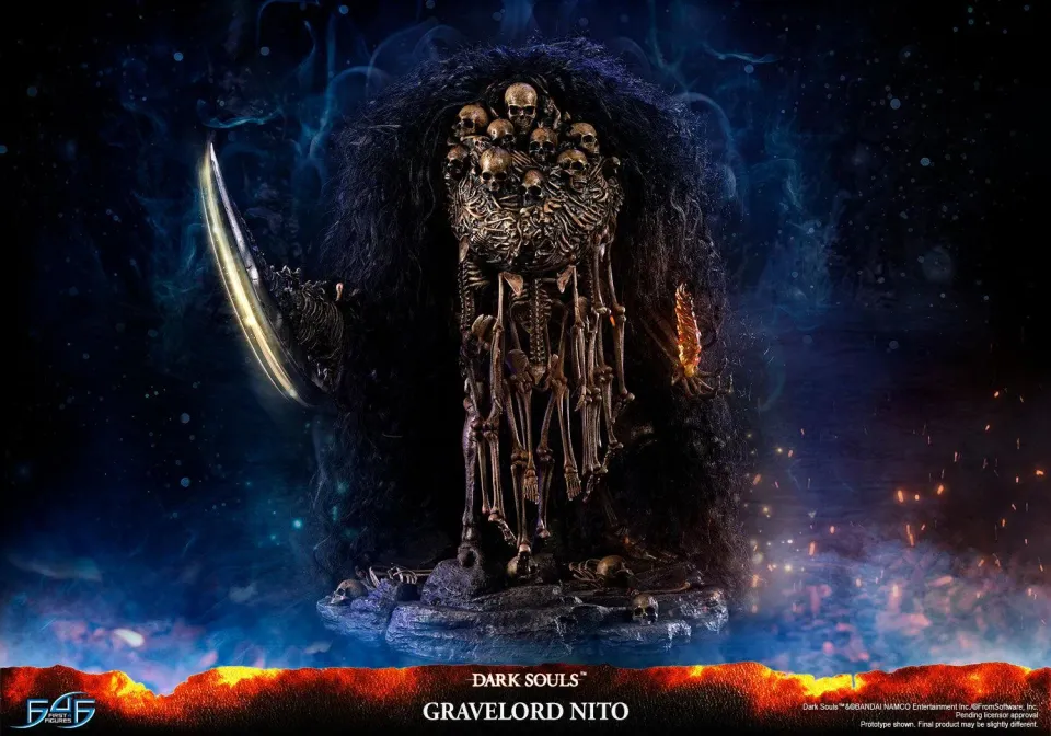 First 4 Figures Dark Souls Gravelord Nito statueta Standard rasina