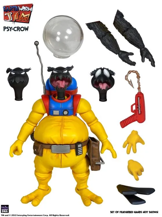 Premium DNA Earthworm Jim set complet 4 figurine