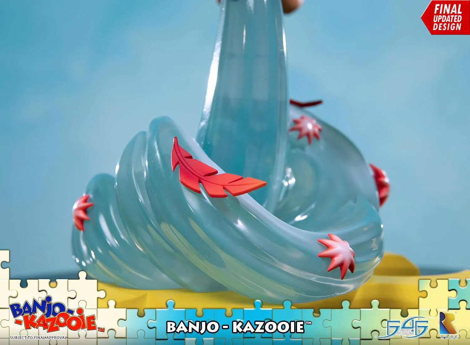 First 4 Figures Banjo-Kazooie Banjo Kazooie statueta Standard rasina