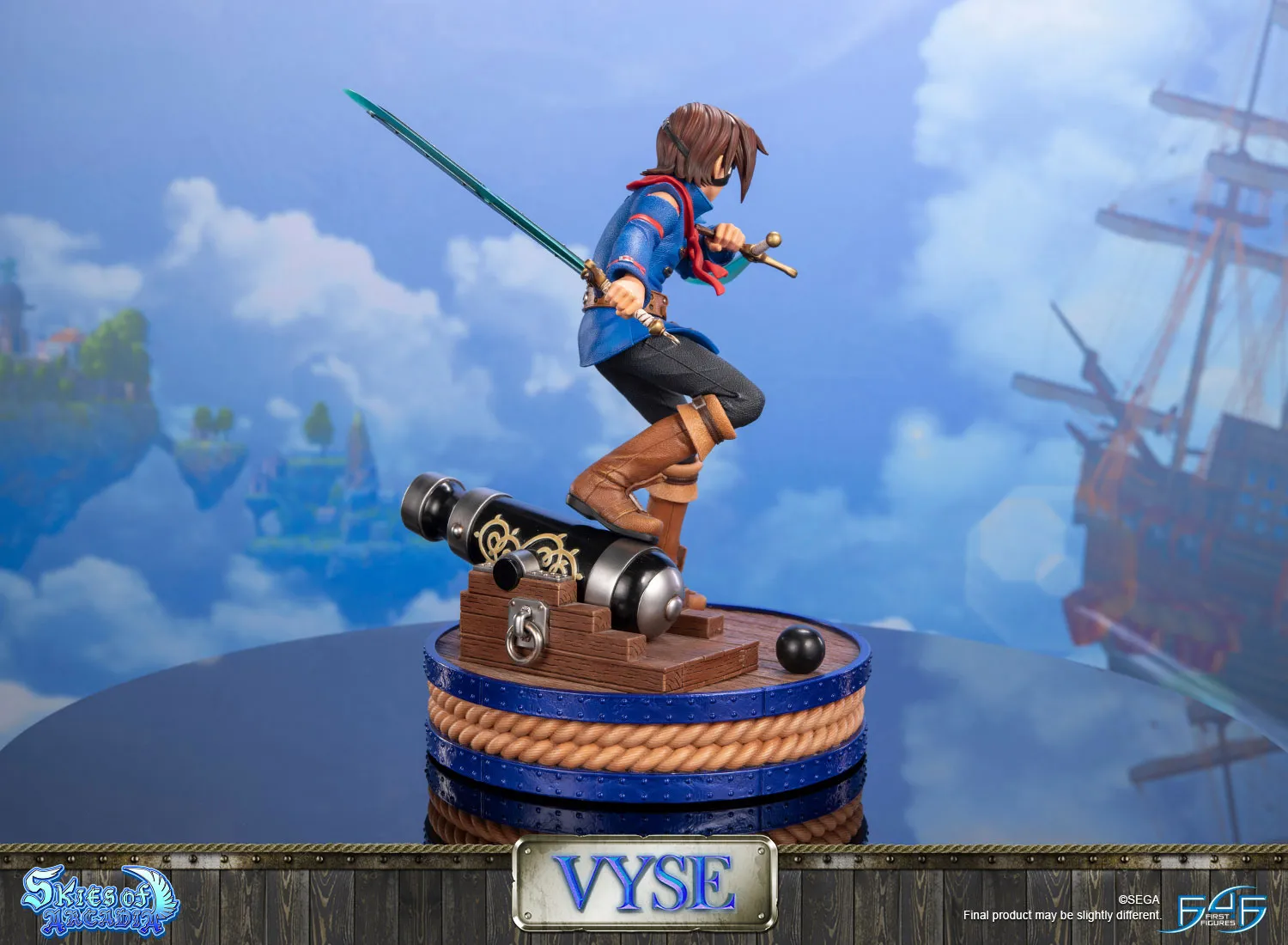 First 4 Figures Skies of Arcadia Vyse statuetă rășină