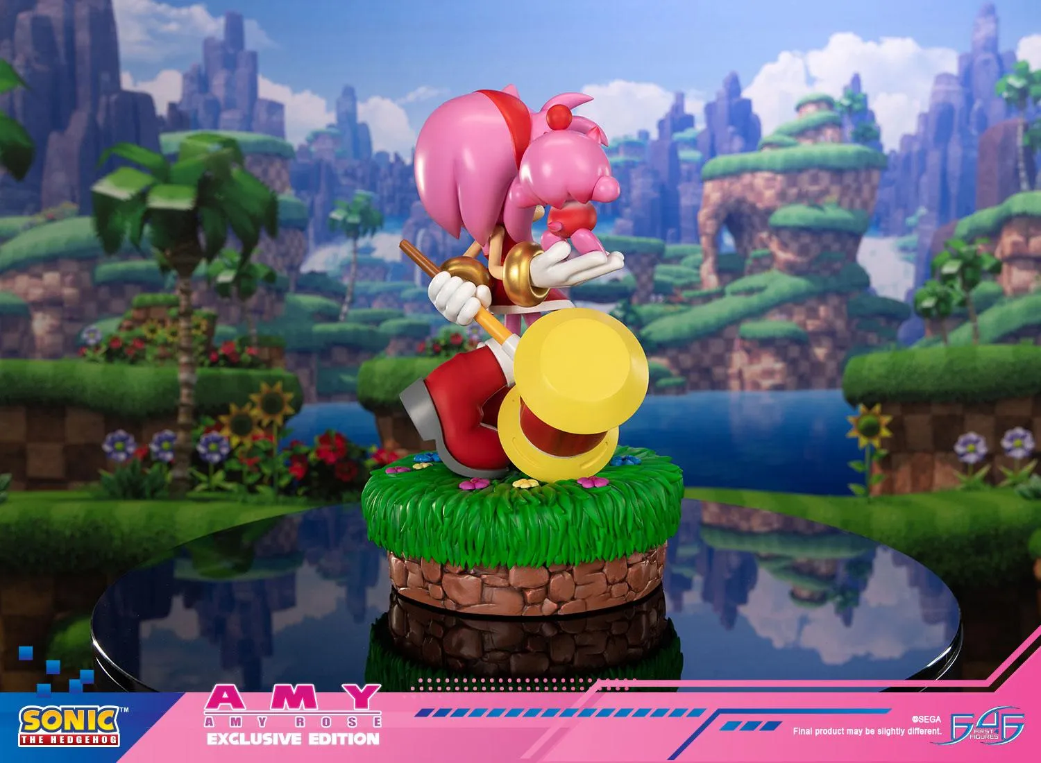 First 4 Figures Sonic Amy statuetă rășină Exclusive Chao