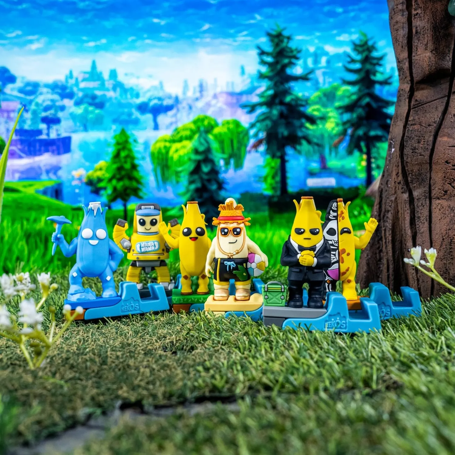Exquisite Gaming Fortnite Peely Peekos suport telefon set 6