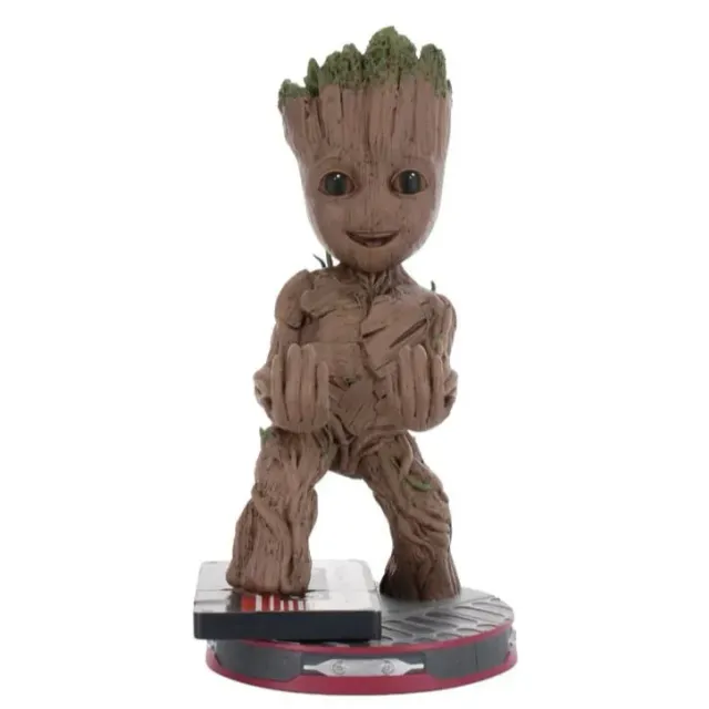 Exquisite Gaming Cable Guys Smiley Toddler Groot suport Marvel