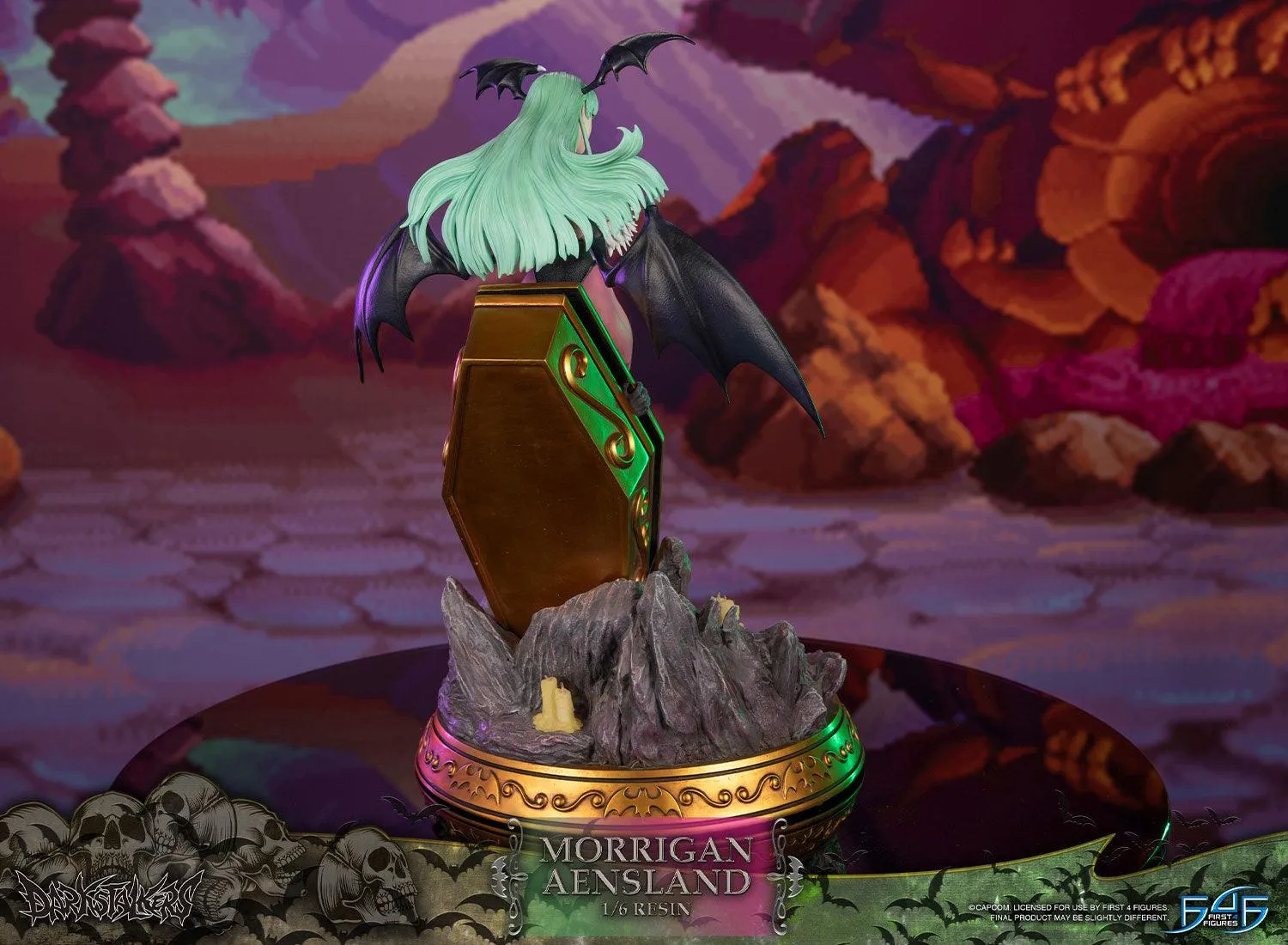 First 4 Figures Darkstalkers Morrigan statuetă rășină 1/6