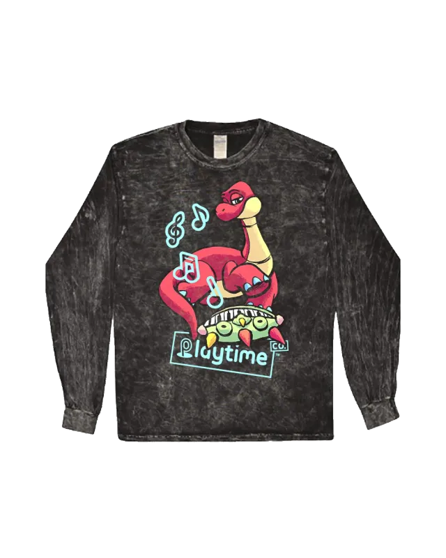 Huggy Wuggy Poppy Playtime B-R-O-N bluza maneca lunga
