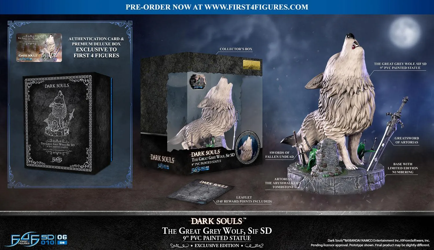 First 4 Figures Dark Souls Sif SD statuetă PVC exclusivă